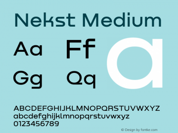 Nekst Medium 1.000图片样张