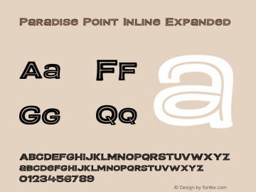 Paradise Point Inline Expanded 1.000图片样张