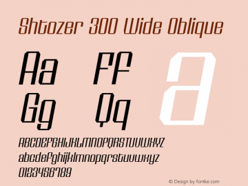 Shtozer 300 Wide Oblique 1.000图片样张