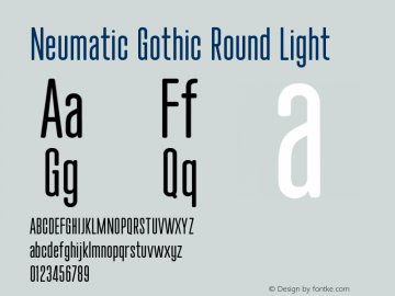 Neumatic Gothic Round Light 1.085图片样张