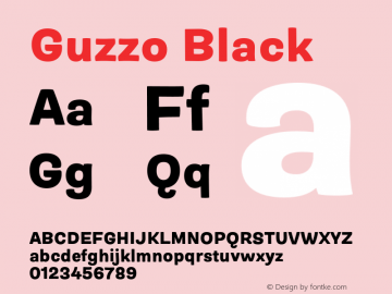 Guzzo Black Version 1.00图片样张