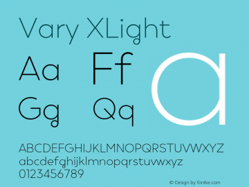 Vary XLight Version 1.00图片样张