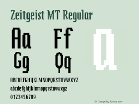 Zeitgeist MT Regular 001.003图片样张