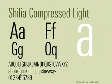 Shilia Compressed Light Version 3.000图片样张