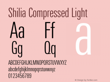 Shilia Compressed Light Version 3.00图片样张