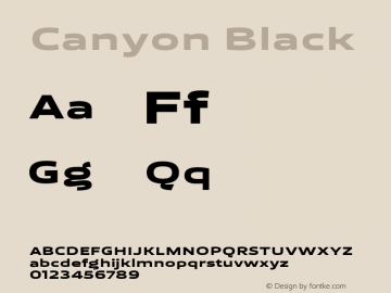 Canyon Black Version 1.001;FEAKit 1.0图片样张