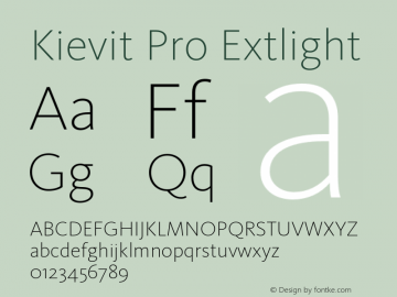 Kievit Pro Extlight Version 7.700, build 1040, FoPs, FL 5.04图片样张
