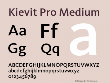 Kievit Pro Medium Version 7.700, build 1040, FoPs, FL 5.04图片样张