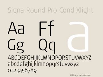 Signa Round Pro Cond Xlight Version 7.504; 2017; Build 1028图片样张