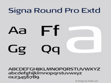 Signa Round Pro Extd Version 7.504; 2017; Build 1028图片样张