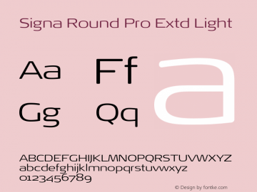 Signa Round Pro Extd Light Version 7.504; 2017; Build 1028图片样张