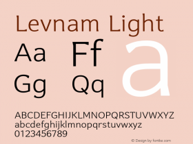 Levnam Light Version 001.000图片样张