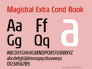 Magistral Extra Cond Book Version 1.002图片样张