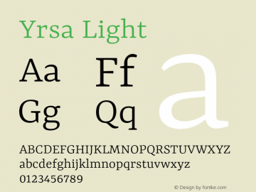 Yrsa Light Version 2.004图片样张