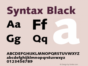 Syntax-Black 001.001图片样张