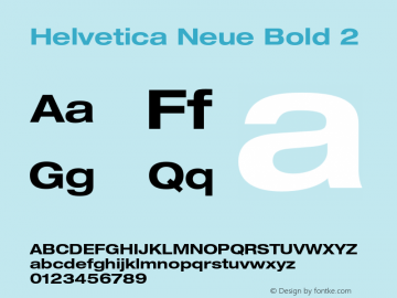 HelveticaNeue-Bold2 001.000图片样张