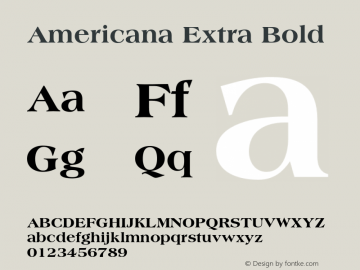 Americana-ExtraBold 001.002图片样张