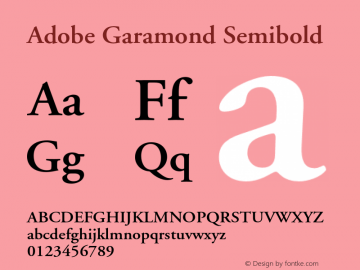 AGaramond-Semibold 001.003图片样张