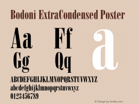 Bodoni-PosterCompressed 001.002图片样张