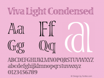 Viva-LightCondensed 001.000图片样张