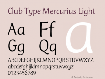 CTMercurius-Light 001.000图片样张