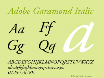AGaramond-Italic 001.003图片样张