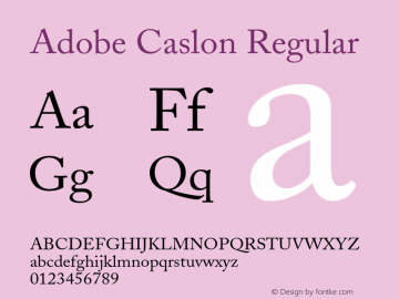 AdobeCaslon-Regular2 001.003图片样张