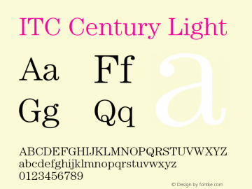 Century-Light 001.000图片样张