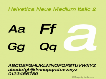 HelveticaNeue-MediumItalic2 001.000图片样张