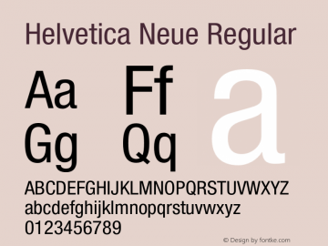 HelveticaNeue-Condensed 001.000图片样张