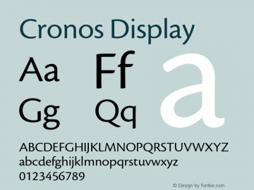 Cronos-Display 001.000图片样张