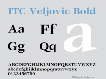 Veljovic-Bold 001.002图片样张