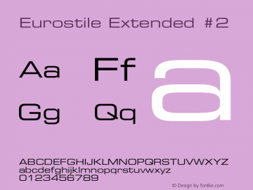 Eurostile-ExtendedTwo 001.003图片样张