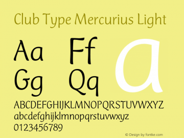 CTMercurius-Light 001.000图片样张