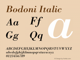 Bodoni-Italic 001.003图片样张