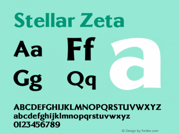 Stellar-Zeta Version 1.00图片样张