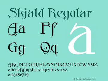 Skjald Version 1.00图片样张