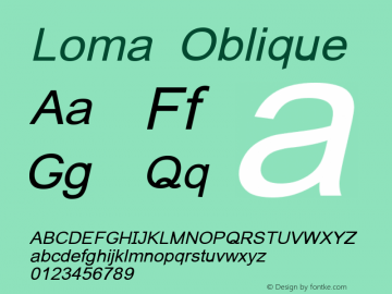 Loma Oblique Version 0.9.15: 2009-07-22图片样张