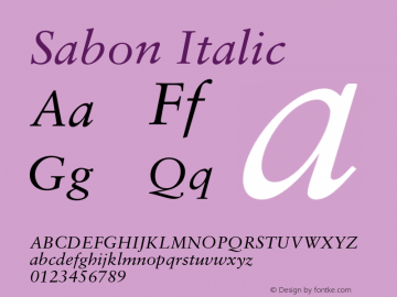 Sabon-Italic 001.000图片样张