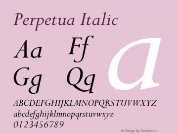 Perpetua-Italic 001.000图片样张