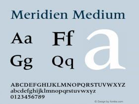 Meridien-Medium 001.001图片样张