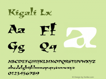 Kigali-Lx 001.000图片样张