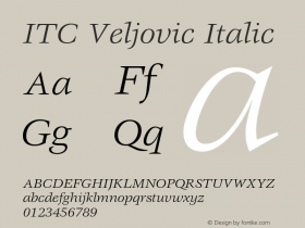 Veljovic-BookItalic 001.001图片样张