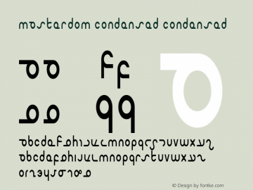 Masterdom Condensed Condensed 1图片样张