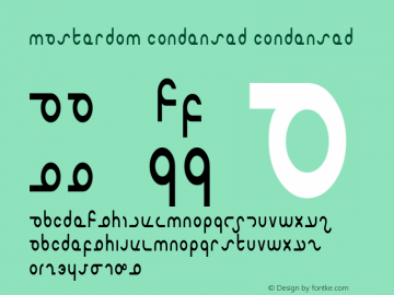 Masterdom Condensed Condensed 1图片样张