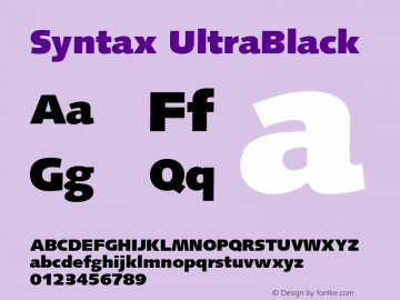 Syntax UltraBlack 001.001图片样张