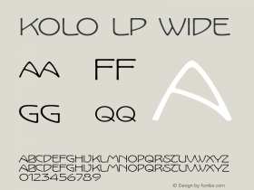 Kolo LP Wide 001.000图片样张