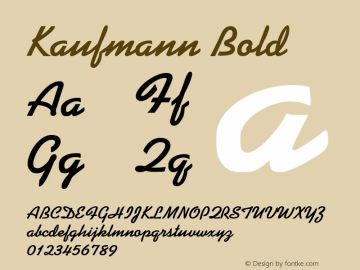 Kaufmann Bold 001.002图片样张