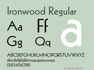 Ironwood 001.000图片样张