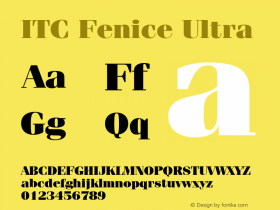 ITC Fenice Ultra 001.000图片样张